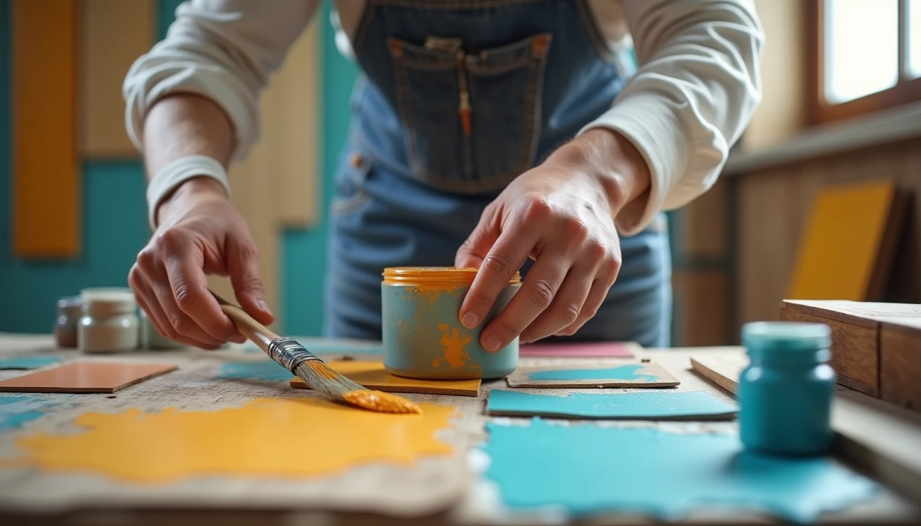 Comment choisir sa peinture glycero selon chaque surface immobilière